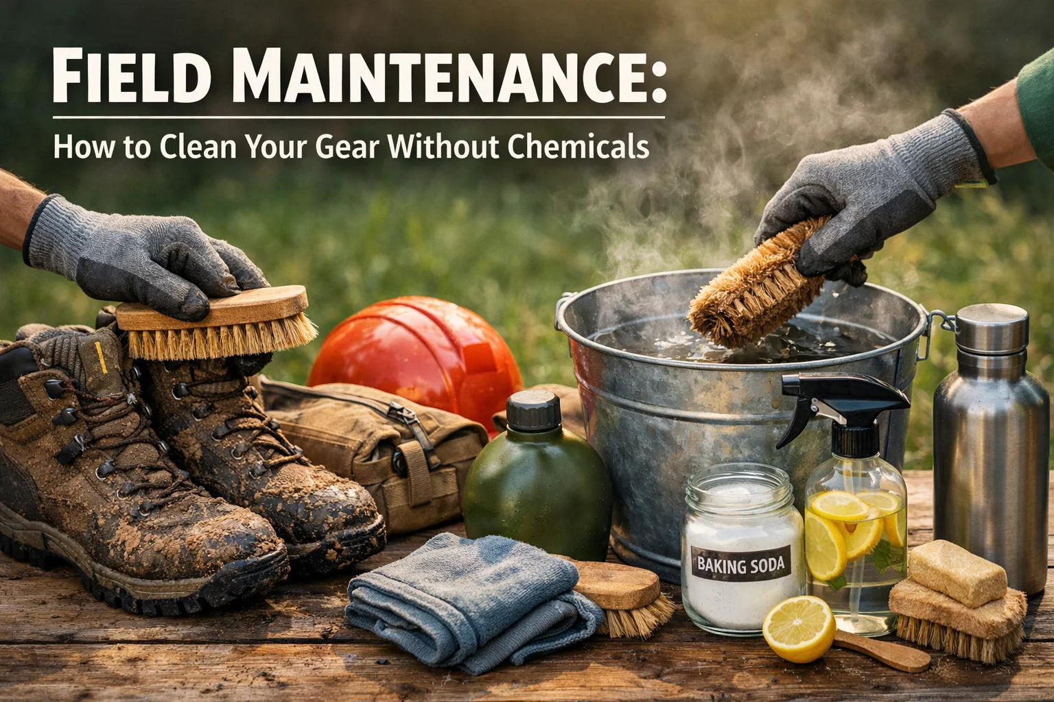 Field Maintenance: How to Clean Your Gear Without Chemicals