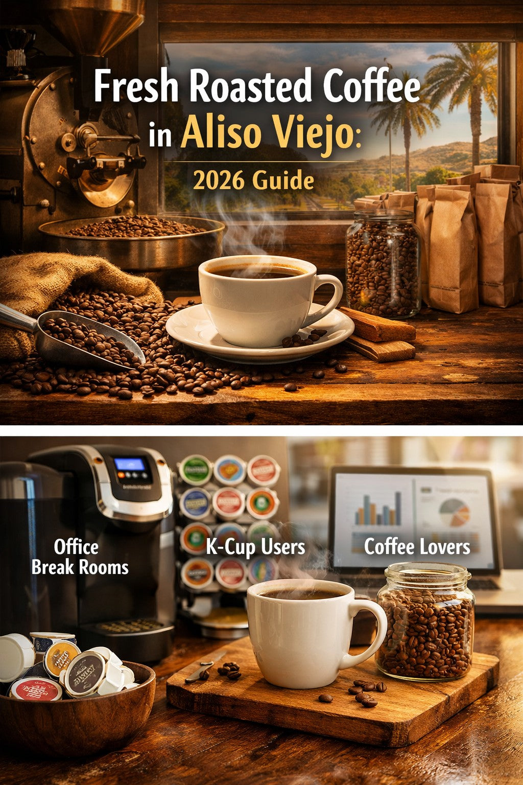 Fresh roasted coffee bags from Grenade Coffee, veteran-owned small-batch roaster in Aliso Viejo, California