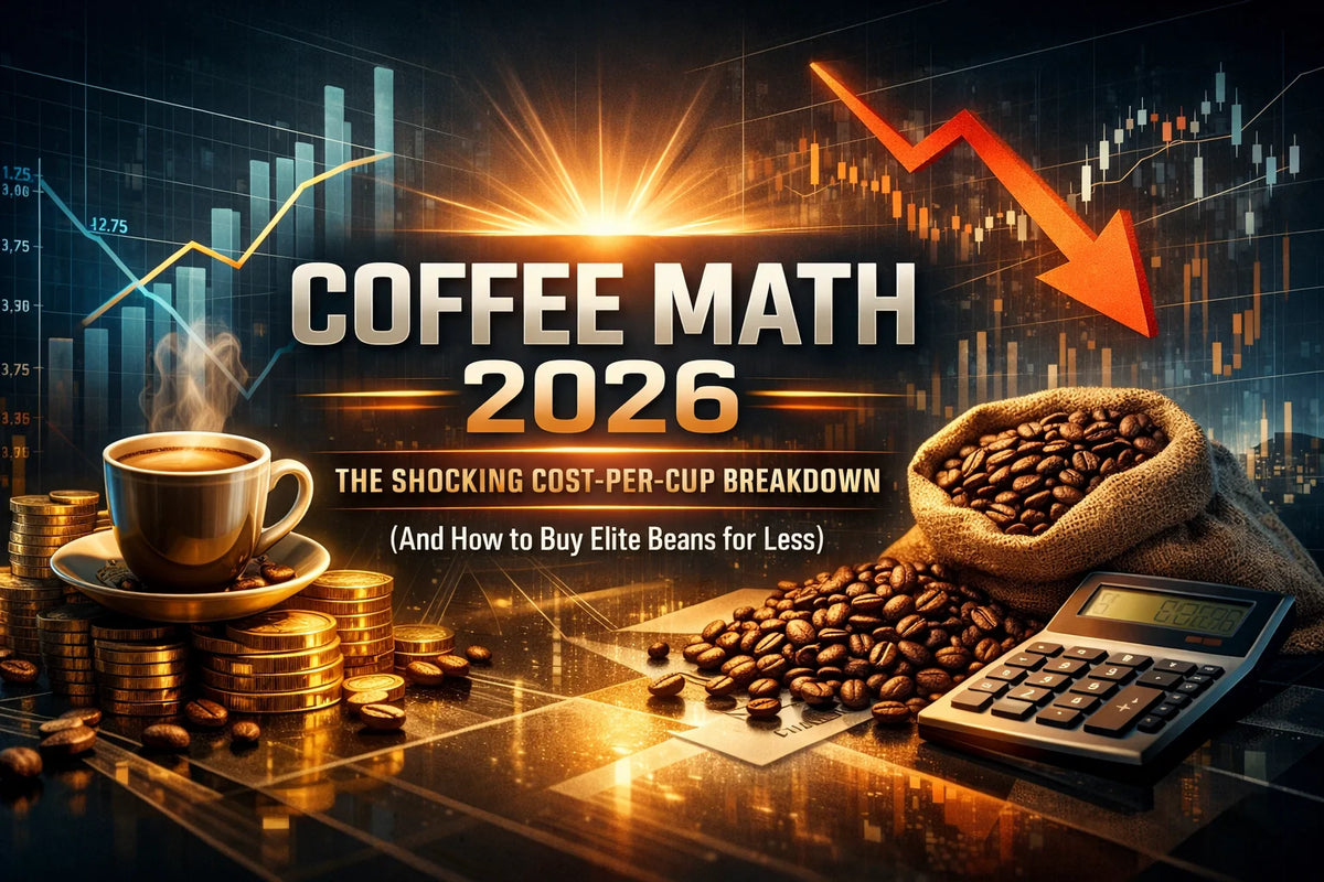 Coffee Math 2026: The Shocking Cost-Per-Cup Breakdown (And How to Buy Elite Beans for Less)