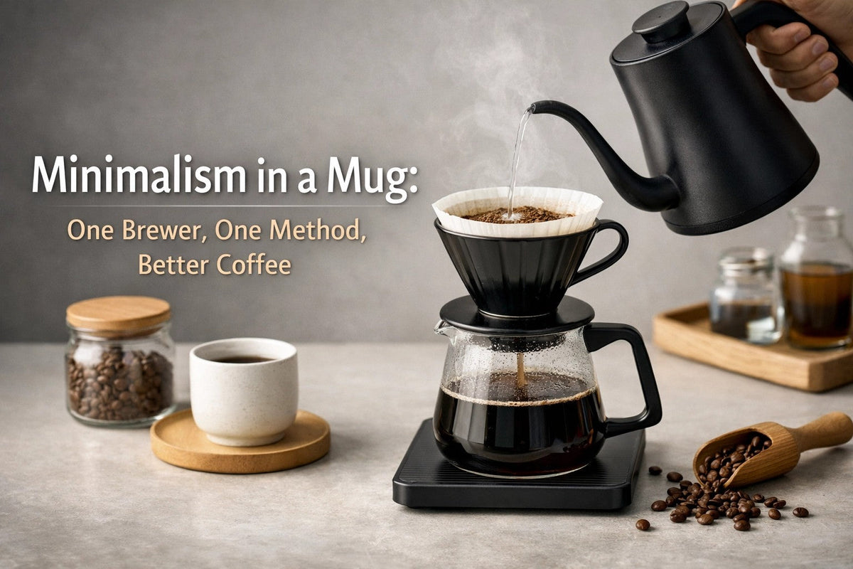 Minimalist Coffee Brewing: One Method, Better Results