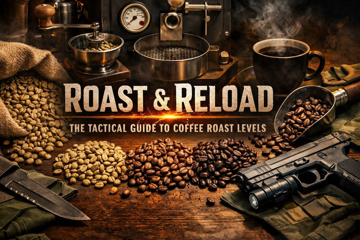 Roast & Reload: The Tactical Guide to Coffee Roast Levels
