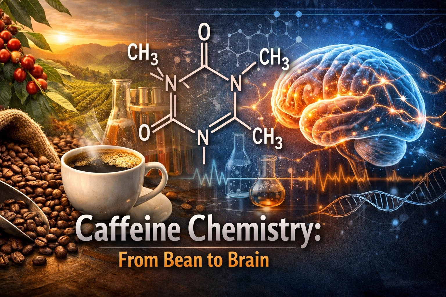 Caffeine Chemistry: From Bean to Brain