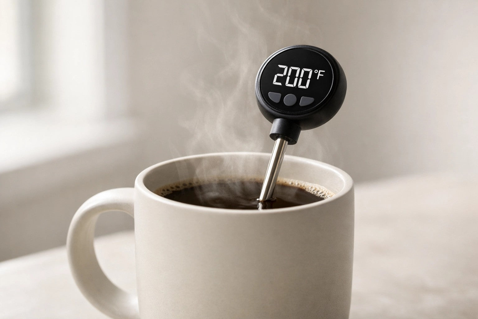 Ideal Coffee Water Temperature (195°F–205°F) for Better Taste