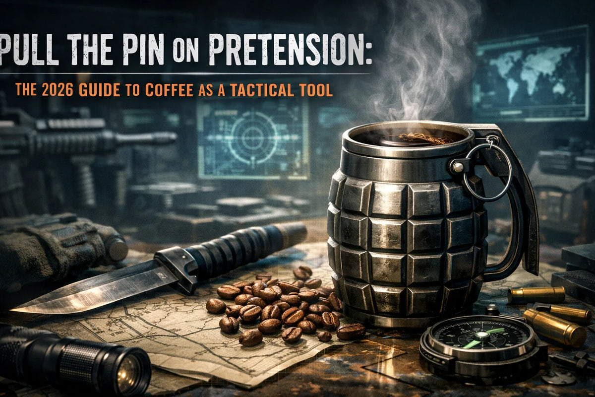 Pull the Pin on Pretension: The 2026 Guide to Coffee as a Tactical Tool