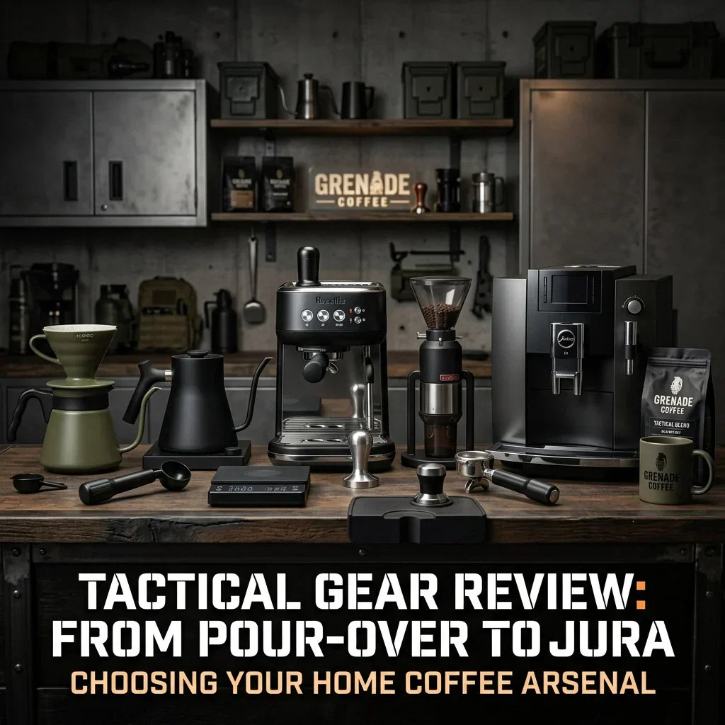 Tactical Gear Review: From Pour-Over to Jura – Choosing Your Home Coffee Arsenal