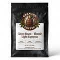 Ghost Roast - Blonde Light Espresso bag from Grenade Coffee, whole bean, 12 oz.