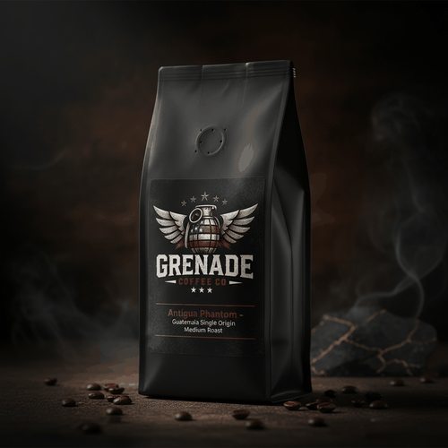 Antigua Phantom Guatemala single origin medium roast coffee bag
