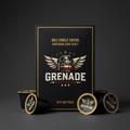 Bali Coffee Pods package highlighting Kintamani highland blend with dark chocolate and caramel notes