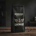 Bag of Centurion Italian dark roast coffee with dark chocolate and smoky notes