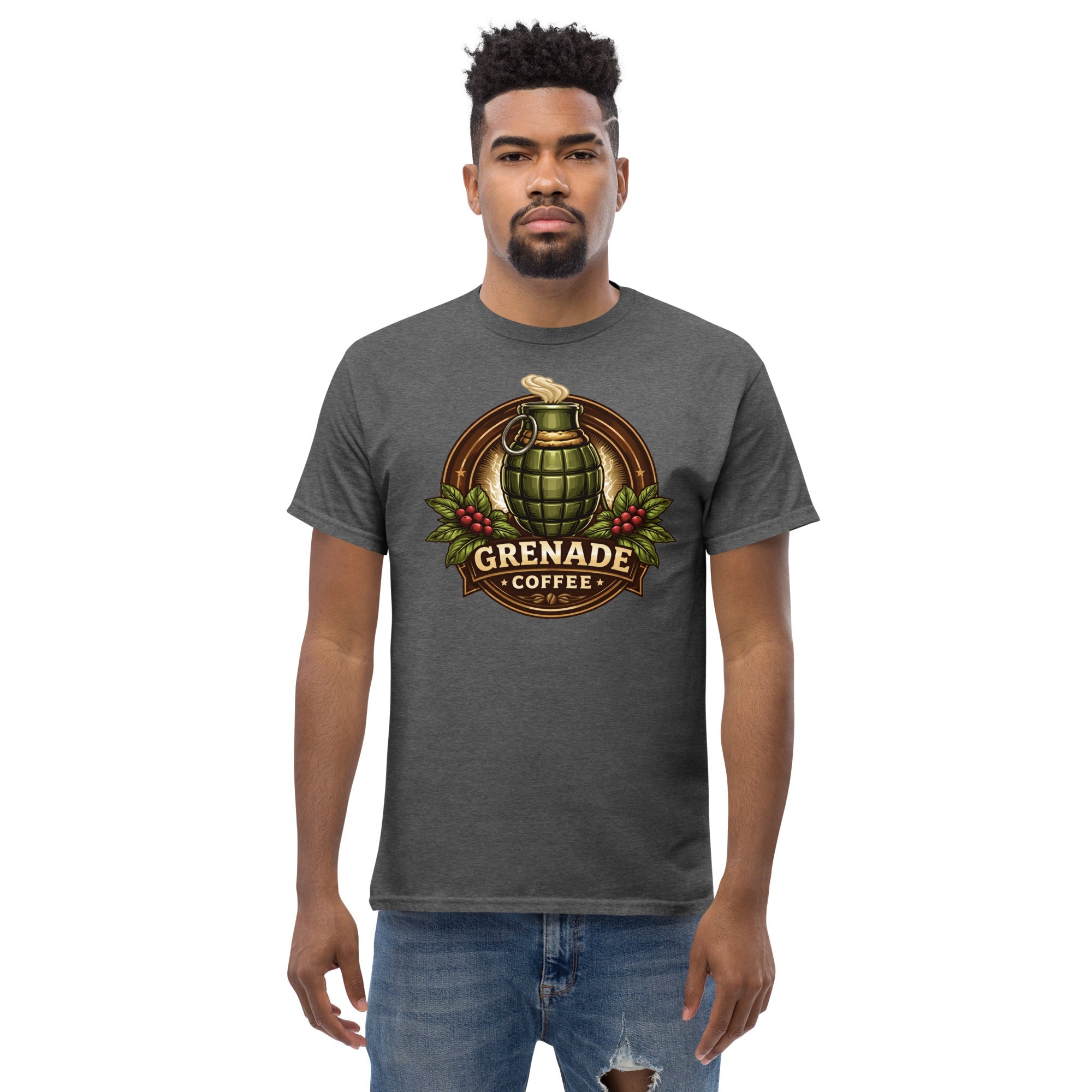 Unisex classic tee 100% cotton structured fit layered streetwear