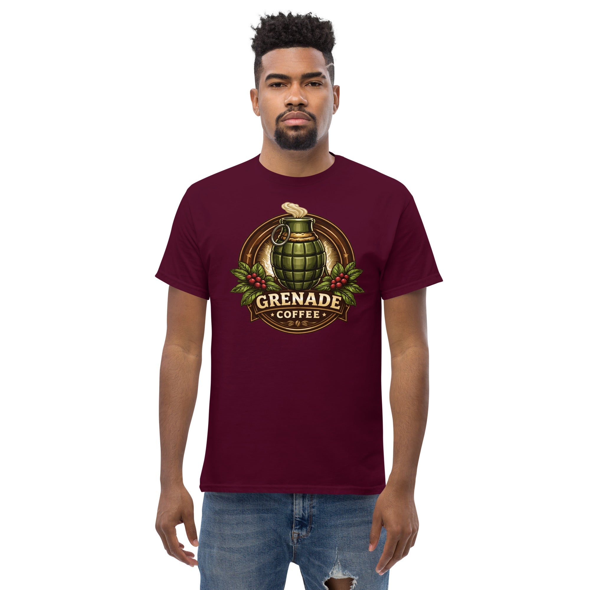 Unisex classic tee 100% cotton structured fit perfect for layered streetwear