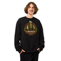 oversized heavyweight sweatshirt in soft fleece fabric with relaxed unisex fit